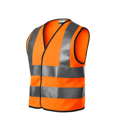 HV Bright - Bezpečnostní vesta dětská (fluorescenční oranžová)