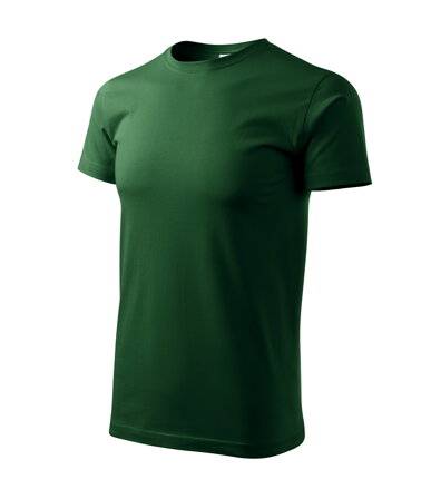 Basic - Tričko pánské (lahvově zelená)