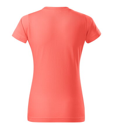 Basic - Tričko dámské (korálová)
