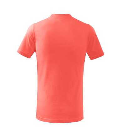 Basic - Tričko dětské (korálová)