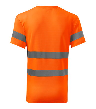 HV Protect - Tričko unisex (fluorescenční oranžová)